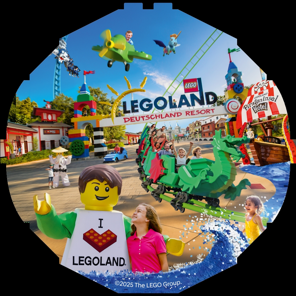 Familie on Tour im LEGOLAND